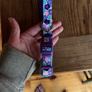 Medium Floral Purple bare necessities collar